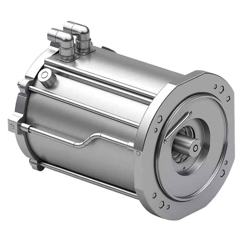 Plne utesnený indukčný motor